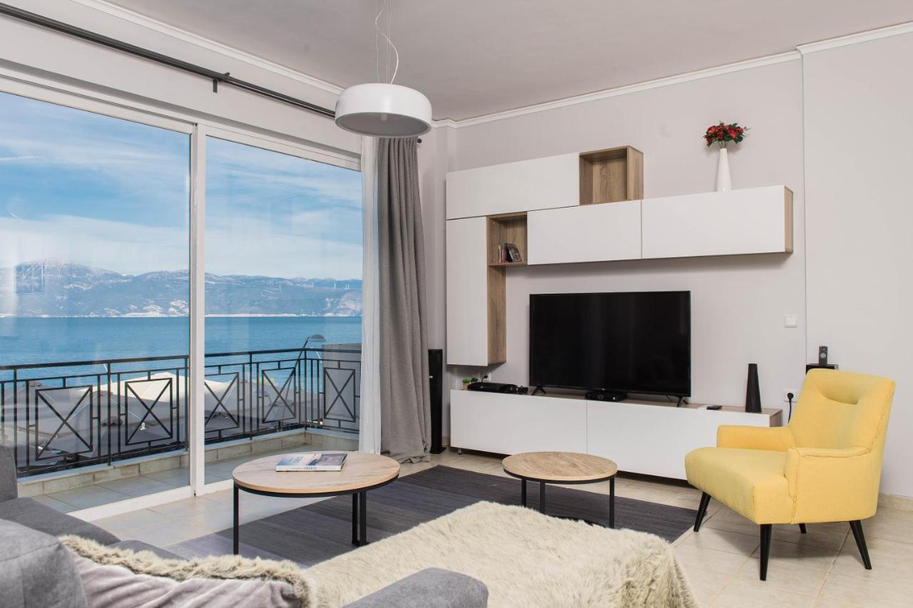 Nelion 01 - A Dream Apartment With Amazing View Egio Exterior foto